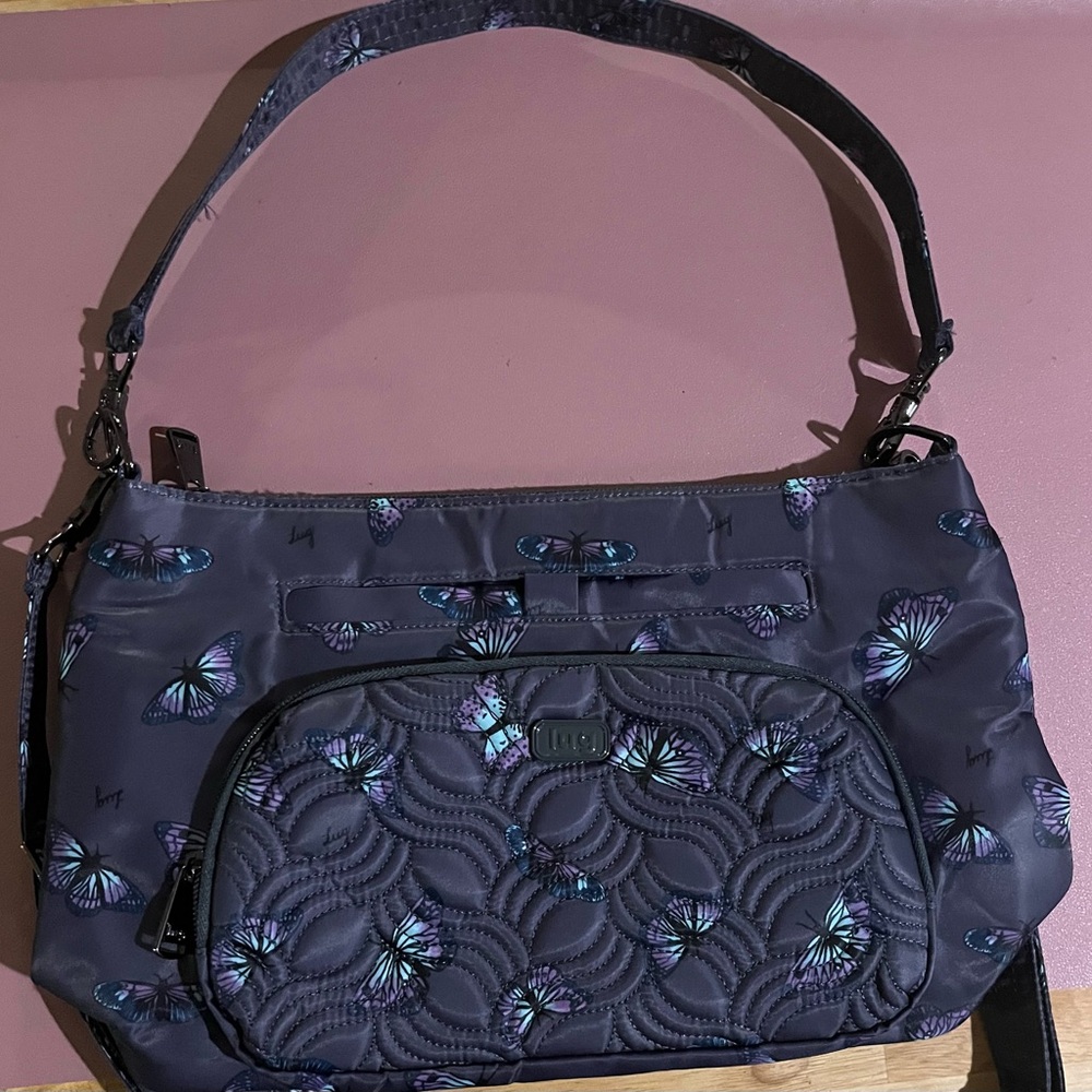 Lug - Butterfly Grey Samba XL(includes 2 straps).NWT